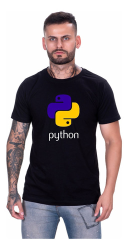 Camiseta Camisa Ciencia Da Computação Programmer Python