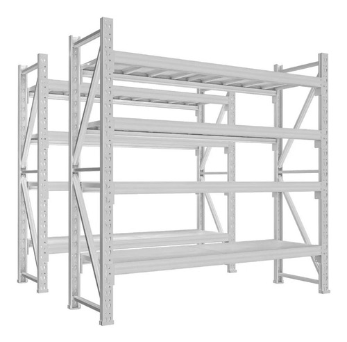 Estanteria Mini Rack Metalico Para Bodega 200x60x200cm 