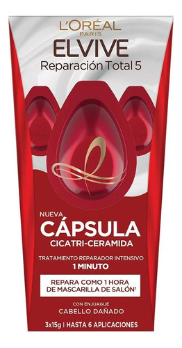 Tratamiento Capsula Reparacion Total 5 3u 15g Elvive