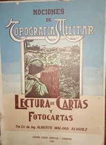 Comprar Topografía Militar Lectura De Cartas Y Foto Cartas