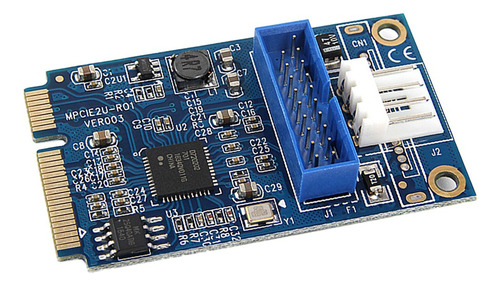 Adaptador Mini Pci Express A Usb 3.0 Para Placa Base / Pc