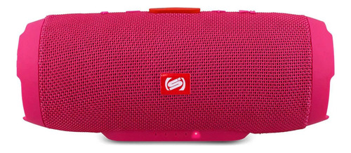 Alto-falante Shutt Storm 3 portátil com bluetooth waterproof rosa 