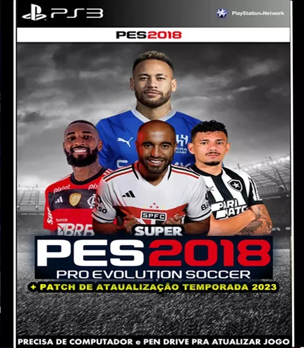 PES 2018 PT-BR Pro Evolution Soccer 18 FUTEBOL Jogos Ps3 PSN