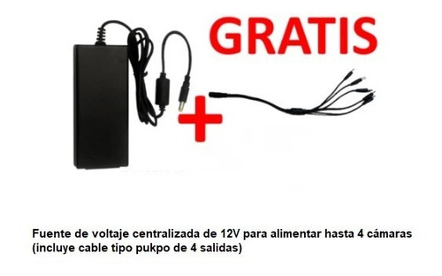 Imagen 4 de 8 de Kit Cctv De 4 Cámaras Dahua