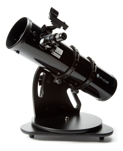 Telescópio refletor portátil Zhumell Z130 Altazimuth, cor preta