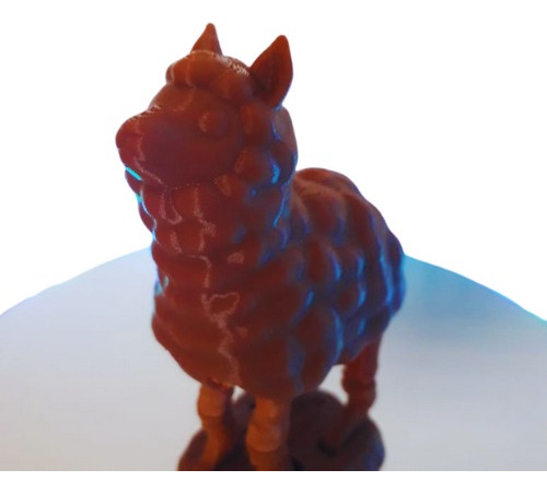 Una Llama Muy Linda Impresa En 3d