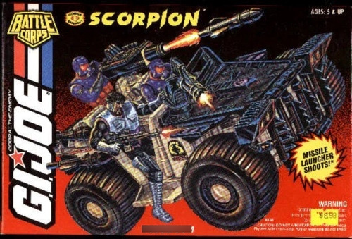 G.i. Joe - Vehiculo Jeep Scorpion De Colección De 1994 (Usado)