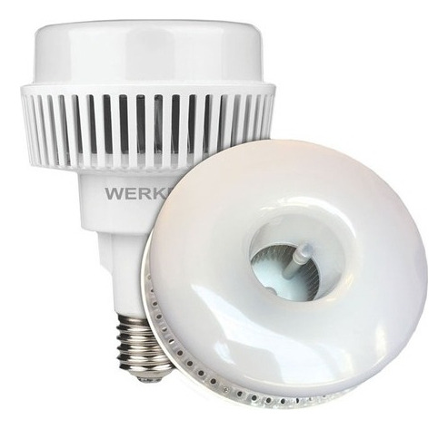 Lampara Led Galponera Hi Power Long Neck 60w E40 Pack X2u