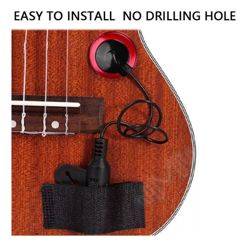 Pastillas Para Guitarras Violín Banjo Micrófono Contacto
