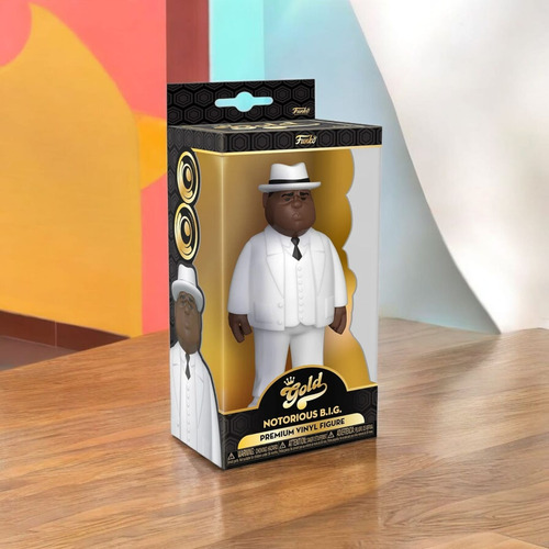 Funko Gold Biggie Smalls Figura De Vinilo Premium