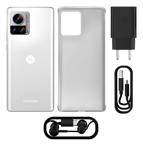Motorola Edge 30 Ultra Dual SIM 256 GB white 12 GB RAM - Bom (Recondicionado)