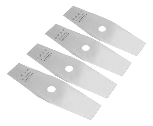 4 Cuchillas Desbrozadoras De 12 Pulgadas Con Dientes De Acer