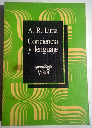 Libro De A. R. Luria : Conciencia Y Lenguaje