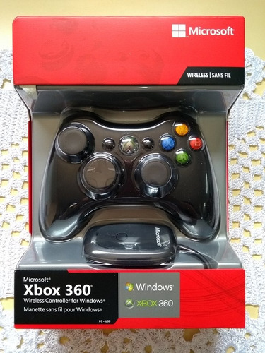 Controle Xbox 360 Wireless - Compativel Pc