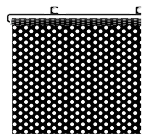 Roll Up Sunshade Cortina Blackout 58x125cm Puntos Negros