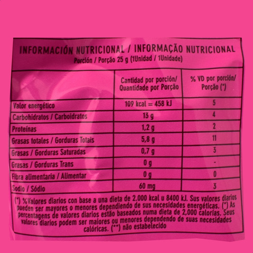 Madalena Don Satur de chips de chocolate 200 g