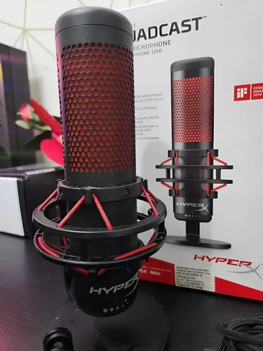 HyperX QuadCastS 黒 中古品 Microfone Hyperx Quadcast ( Usado) | Parcelamento sem juros