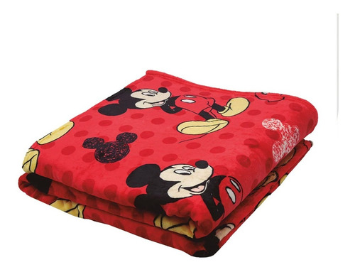 Cobertor Ligero Viajero Mickey Ideal Carreola O Pañalera 