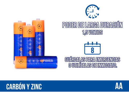 Pila Aa Jafepa Paquete 60pz Economica Mayoreo!