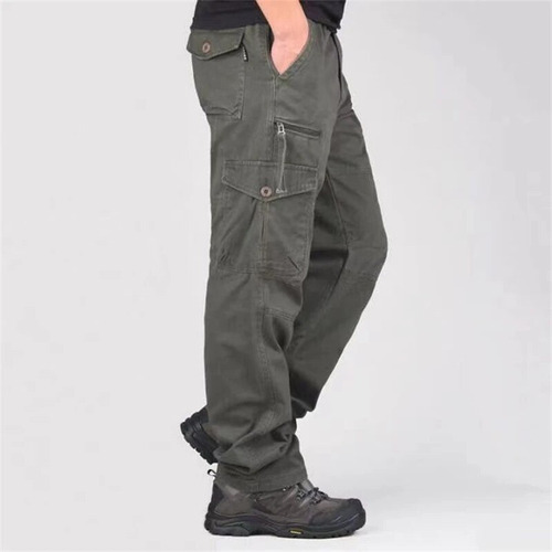 Pantalón Tipo Cargo Pant S Para Hombre Pantalones Con Bolsi