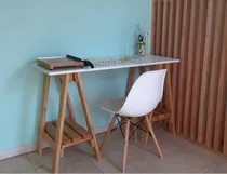 Comprar Escritorio Nórdico Con Caballete Deck Roble Claro 120x50 X78