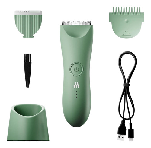 The Trimmer Plus Depilador Afeitadora Meridian Recortadora Color Sage