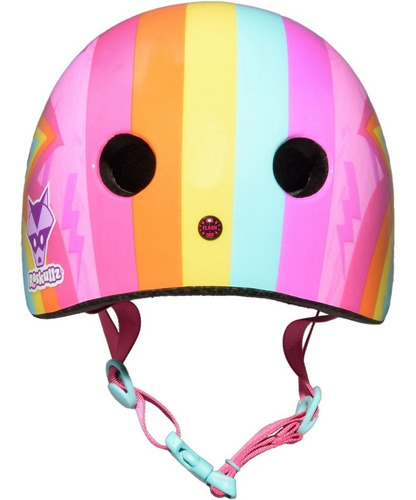 Imagen 5 de 5 de Casco Raskullz Unicorn Bolt Para Niñas (50-54cm) Skake, Bike