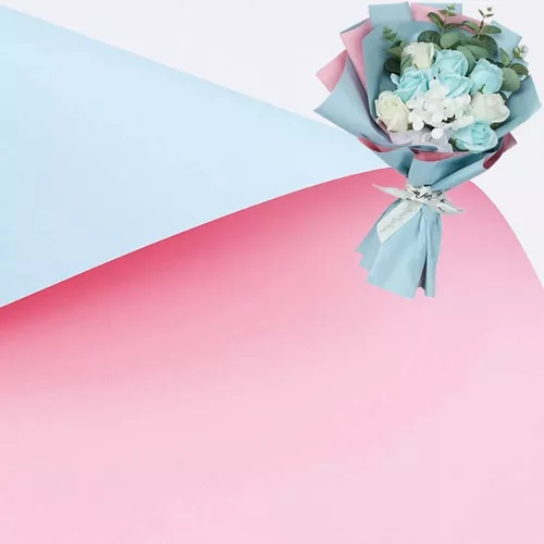 Papel Coreano para Bouquet ELEGANCE / Paq. 20 Pliegos – BOUQUET DE