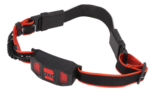 Linterna Frontal Led Cob Highlight, Recargable, Roja