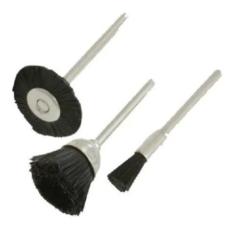 Accesorios Cepillos Nylon Mini Torno 3 Pzs Ruhlmann Vazquez