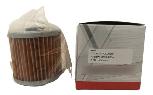 Filtro De Aceite Klr650 Solpart 16099