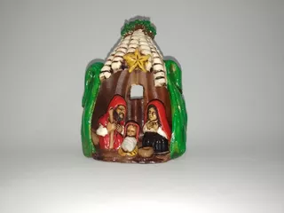 Nacimiento / Misterio / Pesebre Andino Adorno Navidad Choclo