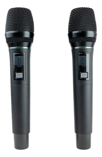 Micrófono Inalámbrico Pro Dj Uhv-1422m Batería De Litio