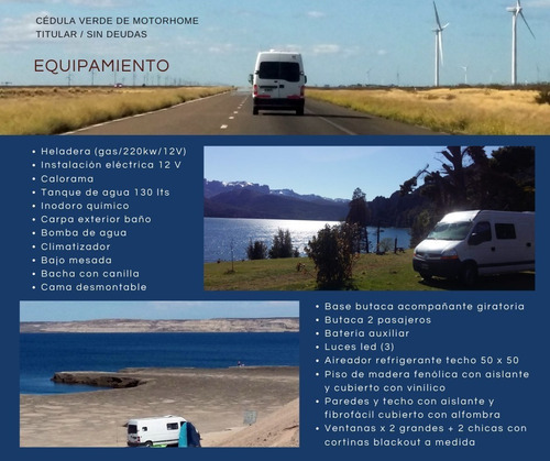 Imagen 2 de 11 de Motorhome Renault Master 2012