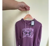 Comprar Polera Under Armour Rival Terry Lockertag Purple Cod 1366409