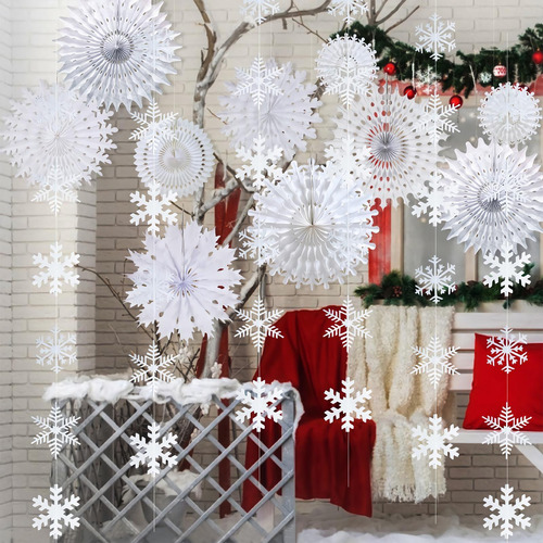 Decoraciones De Copos De Nieve Decoraciones De Copos De Niev