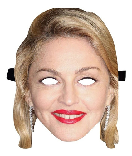 Caretas Madonna Famosos Cotillon Disfraz Fiesta