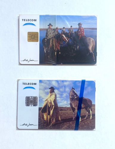 Tarjetas Telefónicas De Fotos De Aldo Sessa. Gauchos Nuevas