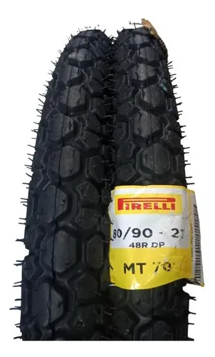 Llanta 80 90 21 Pirelli Mt70 Dt Kmx Xtz Xl185 (por Unidad)