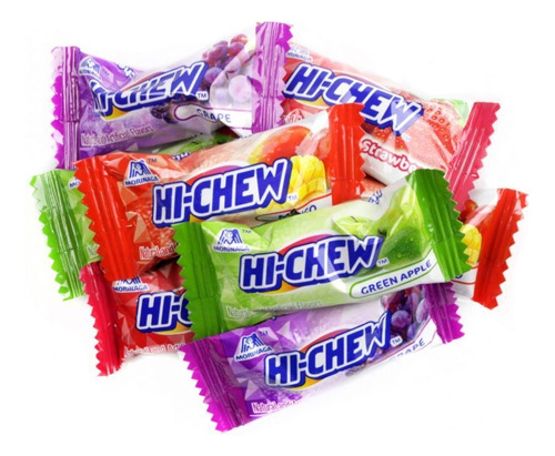 Moringa Hi Chew Pieza Individual Dulce Mix Variedad 