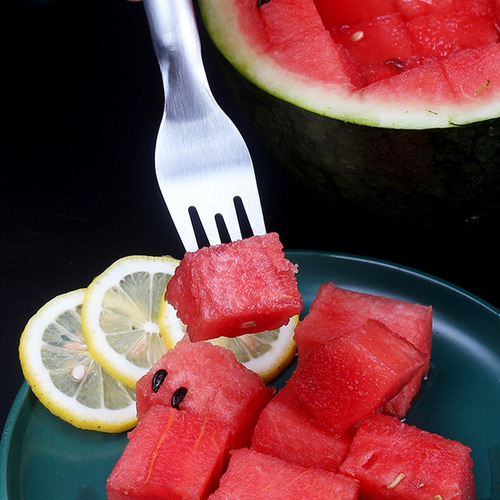 New,. Tenedor De Corte De Frutas De Verano, Rebanador De