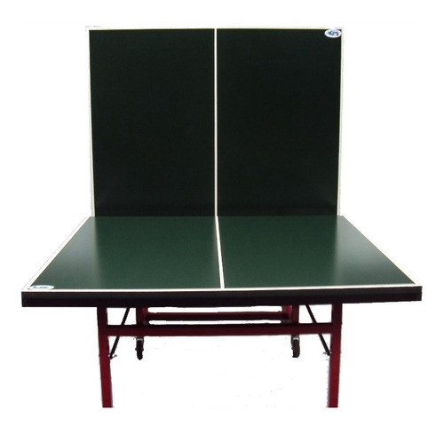 Mesa de ping pong PingPong Argentina Gold fabricada en MDF color verde