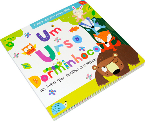 Um Urso Dorminhoco: Puxe A Aba Em Cada Página, De Quarto Publishing. Quarto Editora, Capa Dura Em Português