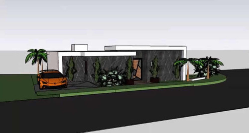 Casa Térrea Em Condomínio 70% Concluída E Com 4 Suítes