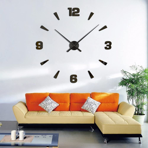 Agujas Tipo Tiempo De Reloj 3d Grandes Con Mecanismo De Cuar
