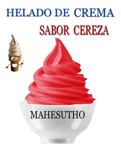 Base De Crema Para Helado Cereza
