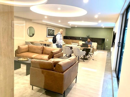 Vía Roma, Rento Departamento Nuevo 62m2, Sala- Comedor, 2 Recámaras, 1.5 Baños, Balcón, Área Para Lavadora-secadora. En Áreas Comunes Alberca, Roof Garden, Coworking, Ludoteca, Gimnasio, Camastros,etc