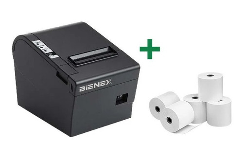 Impresora Ticketera Térmica 80mm, Usb/bluetooth + Papel