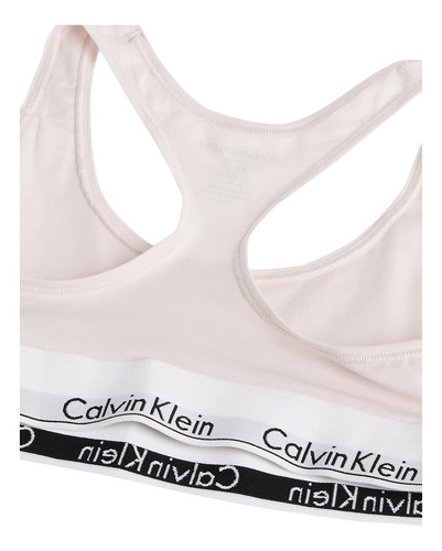 Bralette Calvin Klein, Moderno, Inalámbrico, De Algodón, Sin
