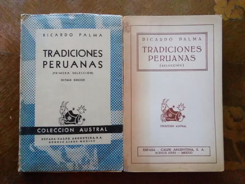 Tradiciones Peruanas: Ricardo Palma